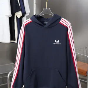 Reps Balenciaga Hoodie Red Cotton Pure Autumn Winter