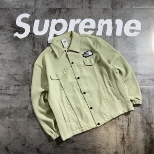 Luxury North Jacket Cotton Polyester Twill Embroidery 3D