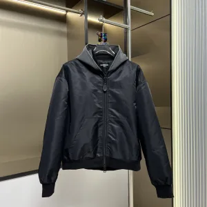 AAA Super Clone Balenciaga Coat Ash Cotton Silk Embroidery