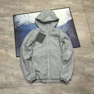 Luxury High Quality Toms Coat Green Cotton Nylon Fleece Lace Adjustable Drawstring Autumn Winter Late Early Patch