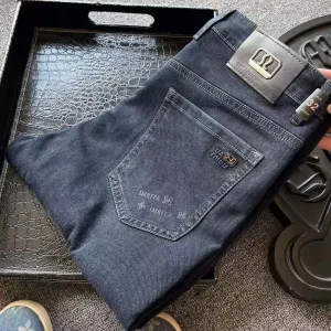 High Quality Lululemon Jeans Red Cotton Long-Staple Spandex Denim