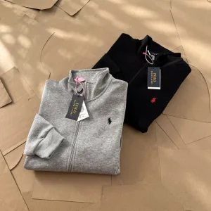 Super Clone AAA Ralph Lauren Jacket Red Cotton Plain Weave Winter