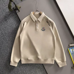 High Quality Monk Long-Sleeved Sweatshirt Red Autumn Winter And