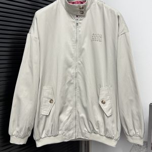 High Quality Aaa Miu Miu Cotton Long-Sleeved Shirts For Autumn