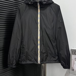 Luxury Burberry Nylon Coat For Autumn