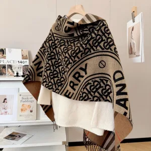 Super Clone AAA Burberry Scarf Red Cashmere