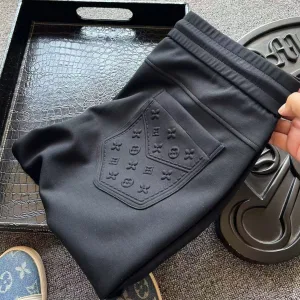 Super Clone AAA Louis Vuitton Long Pants Bronze Cotton Pure Spandex Running