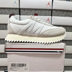 Luxury Moncler Casual Shoes Suede Lace