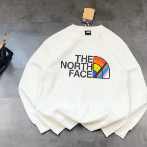 AAA Super Clone The North Face Jeans Red Cotton Streetwear Autumn Winter And