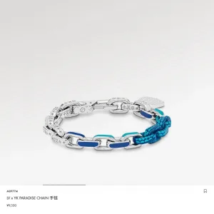 Super Clone Louis Vuitton Bracelet Blue