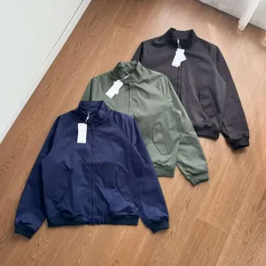 High Quality Lacoste Coat Green Spring Embroidery