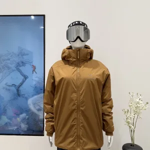 AAA Luxury Archaeopteryx Outerwear Red Cotton Down Polyester Nylon Fiber Mesh Adjustable Drawstring Professional Outdoor Slim Fit Embroidery Zippered Pocket