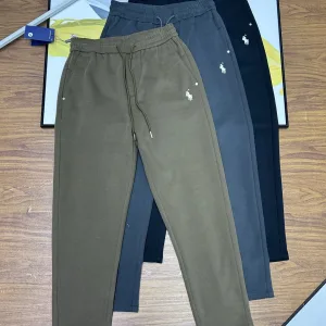 High Quality Designer Ralph Lauren Sweatpants Red Unrestricted Movement Simple And Versatile Exquisite Workmanship Style Embroidery