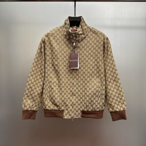 1:1 Gucci Canvas Outerwear