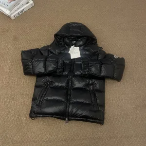 Designer AAA Monk Outerwear Black Goose Down Duck Nylon