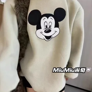 Reps Miu Hoodie Red Fleece Smooth To The Touch Winter