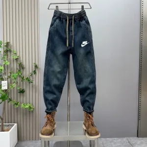 Luxury Nike Jeans Blue Autumn Winter