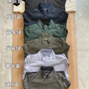 Reps Super Clone Archaeopteryx Outerwear Red Wool Cashmere Adhesive Fleece Fabric Unrestricted Movement Exquisite Workmanship Outdoor Functionality Winter Patch