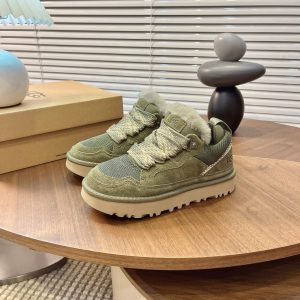 Luxury Ugg Lace Casual Shoes For Fall