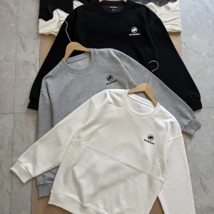 AAA Mammut Sweatshirt Ash Cotton Soft And Gentle Spring Autumn Winter