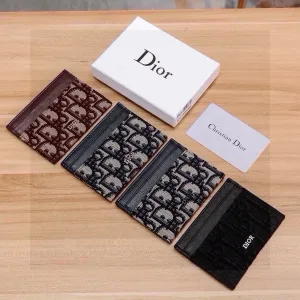 Reps Luxury Dior Card Holder Color Top-Grain Cowhide
