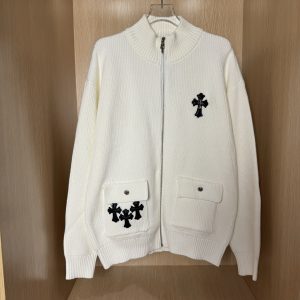 Designer Aaa Chrome Hearts Silk Outerwear For Autumn