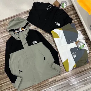 AAA The North Face Outerwear Red Windstopper High Cost Performance Spring Autumn Embroidery Windproof Cuffs