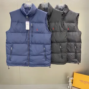 Luxury Ralph Lauren Vest Red Down