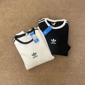 Designer Luxury Adidas Jeans Ash Eva Cotton Combed Down Simple And Versatile Running Embroidery