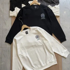 Super Clone Reps Chrome Hearts Hoodie Ash Cotton Soft And Gentle Spring Autumn Winter Crisp Silhouette