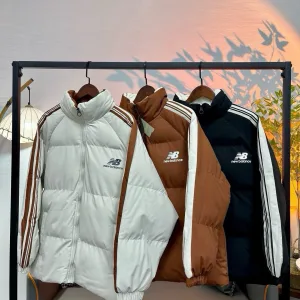 Reps New Balance Cotton-Padded Coat Red Cotton Relaxed Fit
