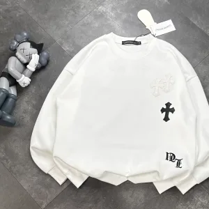 Luxury Chrome Hearts Hoodies Ash