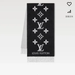 High Quality AAA Louis Vuitton Scarf Ash Cashmere Autumn Winter And