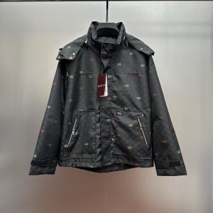 Aaa Gucci Jacquard Windproof Jacket For Autumn