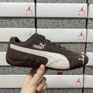 Designer Puma Casual Shoes Brown Suede