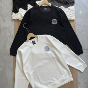 Luxury High Quality Chrome Hearts Hoodie Ash Cotton Soft And Gentle Spring Autumn Winter Crisp Silhouette