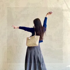 High Quality Coach Shopping Bags White
