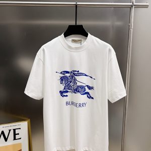 Designer Burberry Short-Sleeved T-Shirt For Fall