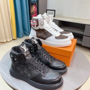 High Quality Luxury Louis Vuitton Cowhide Casual Shoes