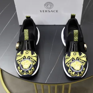 High Quality Versace Leather Sneakers
