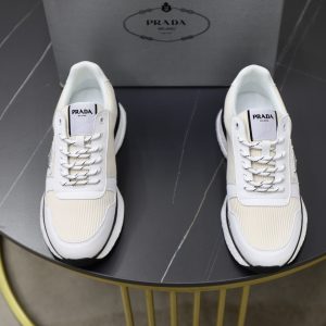 Designer Prada Leather Sneakers