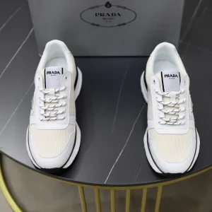Designer Prada Leather Sneakers