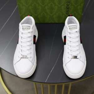 1:1 Gucci Leather Sneakers