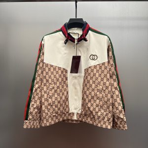 High Quality Designer Gucci Canvas Outerwear