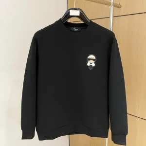 Reps Fendi Hoodie Black Cotton Pure Space Autumn Winter