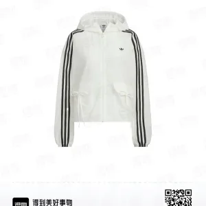 High Quality Adidas T-Shirts Purple Down Nylon Woven Fabric Adjustable Drawstring Embroidery Side Pockets