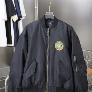 Luxury High Quality Balenciaga Jacket Yellow Nylon Fabric Embroidery