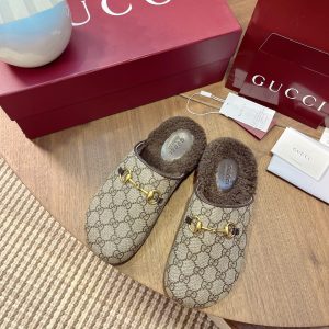Designer Gucci Abs Slippers For Fall