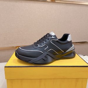 Designer Fendi Cowhide Sneakers