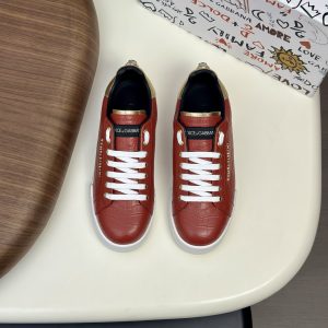 High Quality Dolce & Gabbana Calfskin Sneakers